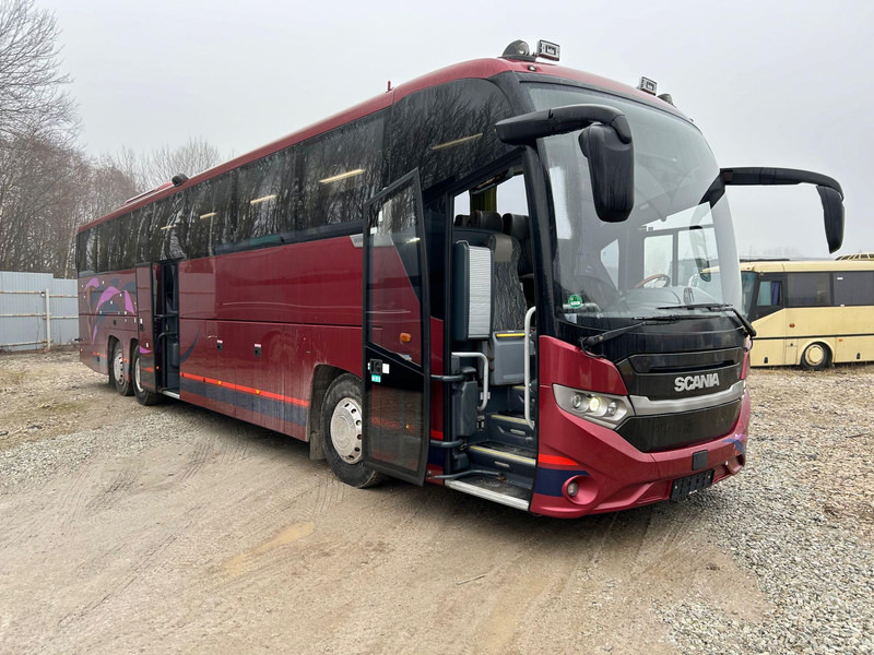 Scania K 450 Interlink / myydään katsastettuna / TULOSSA - حافلة نقل لمسافات طويلة: صورة 1 Scania K 450 Interlink / myydään katsastettuna / TULOSSA - حافلة نقل لمسافات طويلة: صورة 1