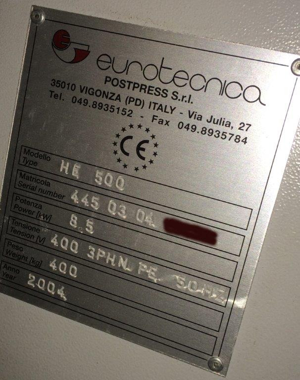 Heidelberg Eurobind EB-500 Single-Column Hotmelt Adhesive Binder - آلة تجليد: صورة 3 Heidelberg Eurobind EB-500 Single-Column Hotmelt Adhesive Binder - آلة تجليد: صورة 3