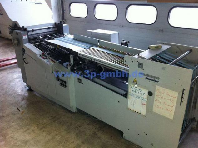Heidelberg Steel Ti 55-4-Ri 55 buckle plate folding machine - آلة الطي: صورة 4 Heidelberg Steel Ti 55-4-Ri 55 buckle plate folding machine - آلة الطي: صورة 4