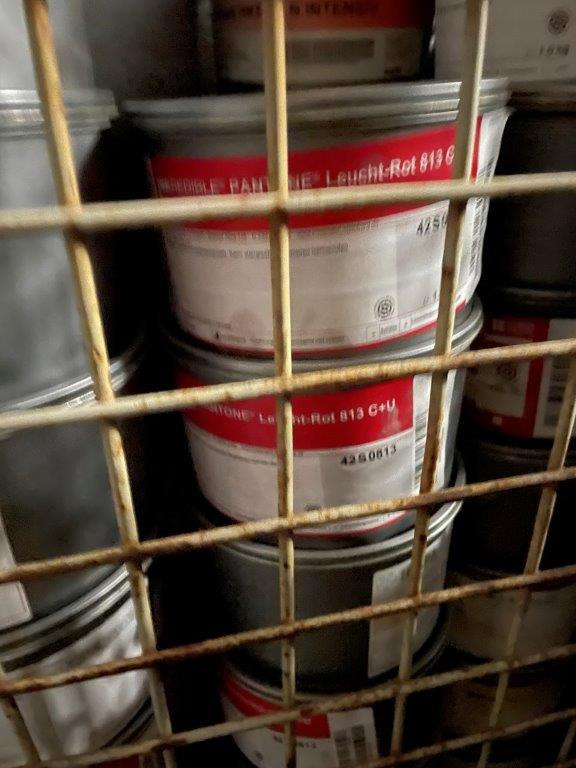 Offset Printing Ink Stock Printing Ink Remnants Special Colors Original Packed - ماكينة طباعة أوفست: صورة 4 Offset Printing Ink Stock Printing Ink Remnants Special Colors Original Packed - ماكينة طباعة أوفست: صورة 4