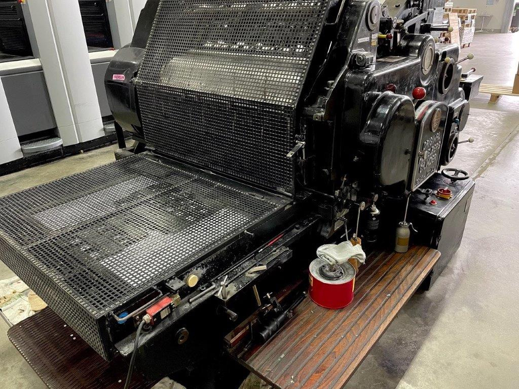 Original Heidelberg Zylinder OHZ SBB size 56 x 82 cm only for die cutting - آلة تجليد: صورة 3 Original Heidelberg Zylinder OHZ SBB size 56 x 82 cm only for die cutting - آلة تجليد: صورة 3
