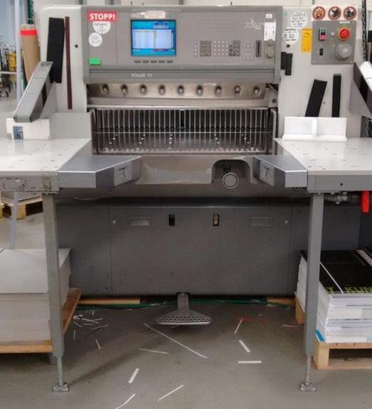 Polar Mohr 92 ED Half Format Snow Line - آلة قطع الورق: صورة 2 Polar Mohr 92 ED Half Format Snow Line - آلة قطع الورق: صورة 2