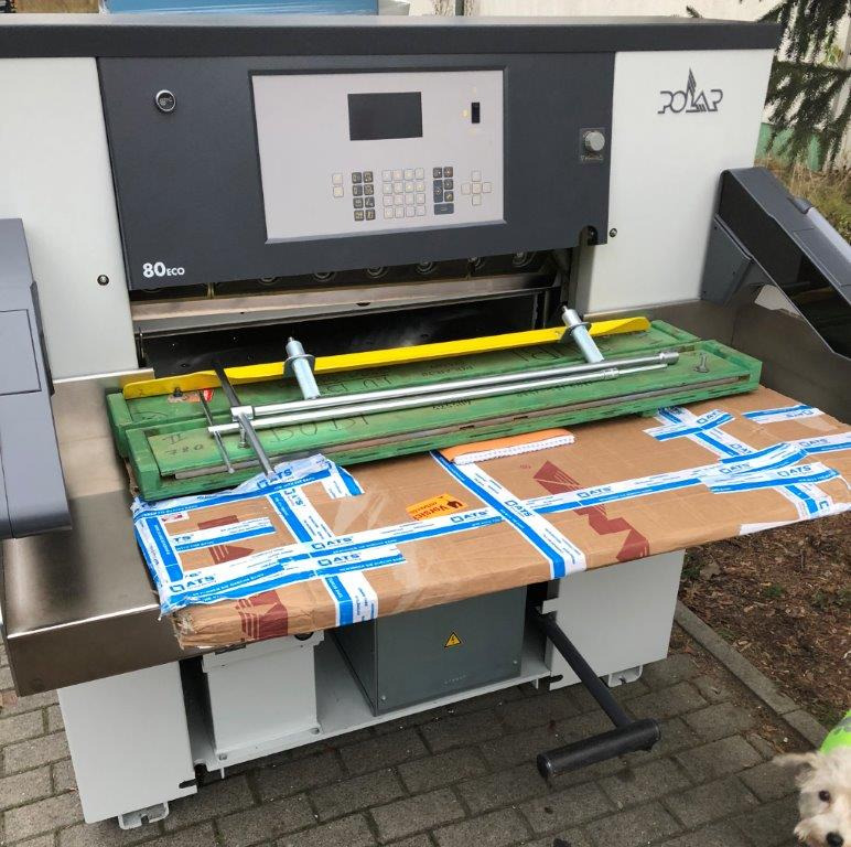 Guillotine, stack cutter or paper cutter Polar Eco 80 - آلة قطع الورق: صورة 2 Guillotine, stack cutter or paper cutter Polar Eco 80 - آلة قطع الورق: صورة 2