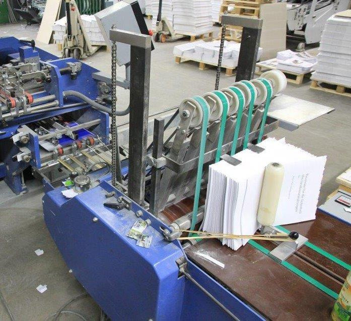 Standing vertically delivery with pres rollers MBO SAP 46 L - آلة الطي: صورة 4 Standing vertically delivery with pres rollers MBO SAP 46 L - آلة الطي: صورة 4