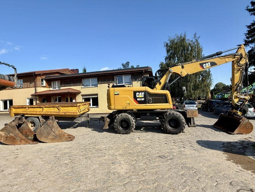 CAT M318F - حفار ذو عجلات: صورة 4 CAT M318F - حفار ذو عجلات: صورة 4