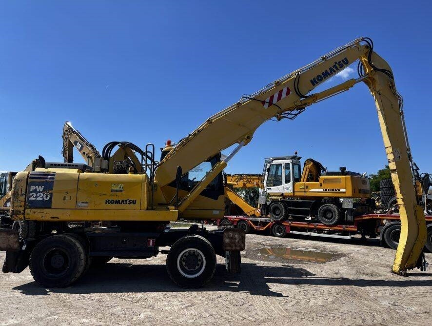 Komatsu PW220MH MH - آلة التعامل مع النفايات: صورة 3 Komatsu PW220MH MH - آلة التعامل مع النفايات: صورة 3