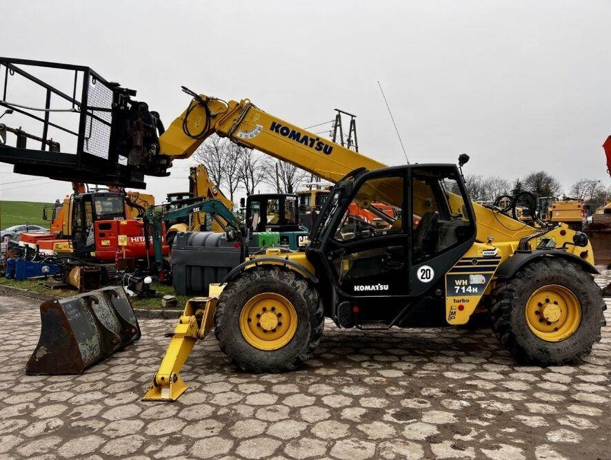 Komatsu WH714 H kosz - آلة رفع ونقل تلسكوبية: صورة 4 Komatsu WH714 H kosz - آلة رفع ونقل تلسكوبية: صورة 4