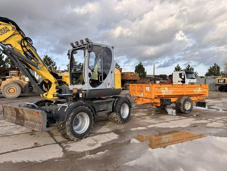 Wacker Neuson EW100 - حفار ذو عجلات: صورة 4 Wacker Neuson EW100 - حفار ذو عجلات: صورة 4
