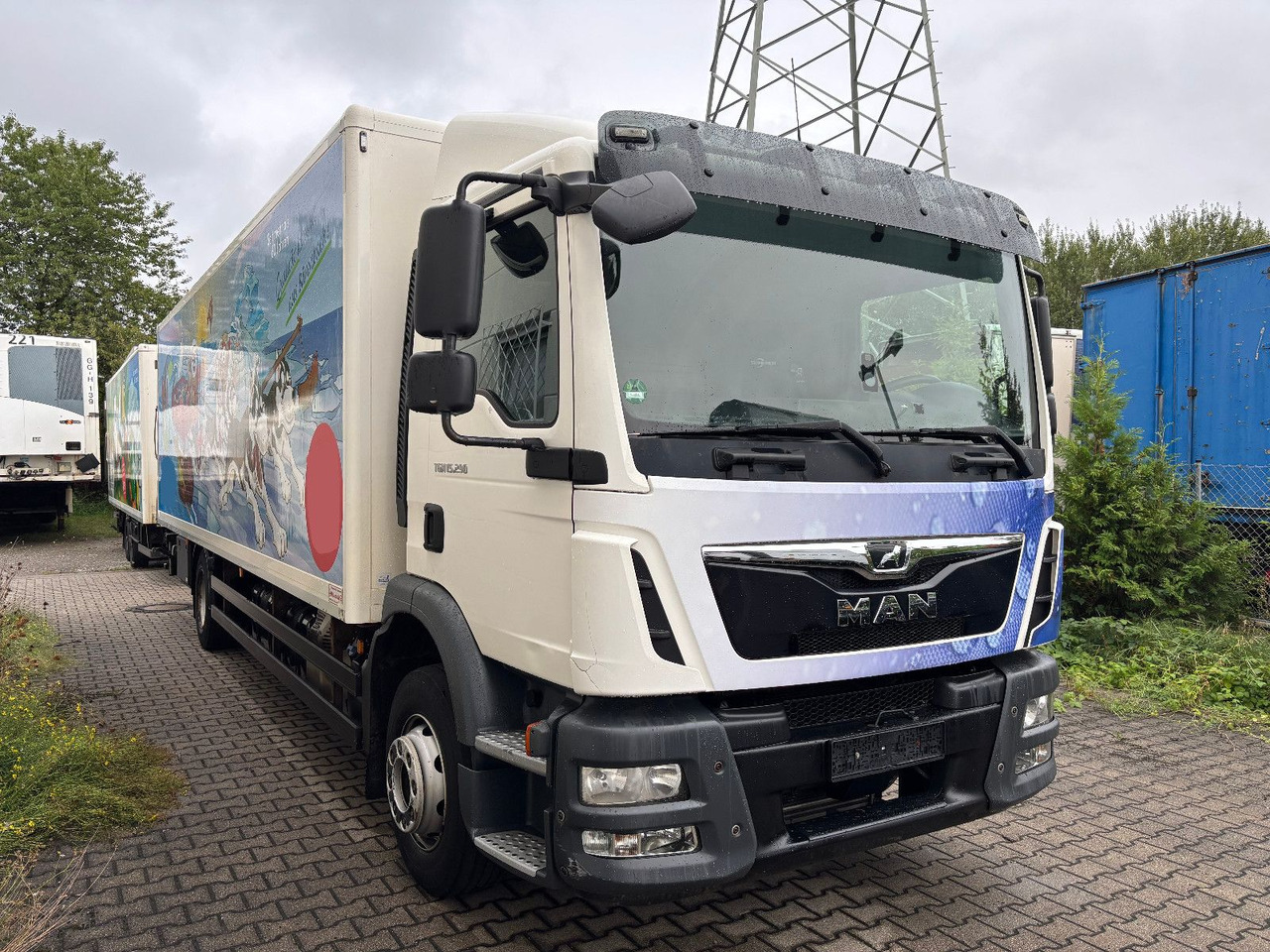 MAN TGM 15.290 kein 12.250 - شاحنة صندوقية: صورة 3 MAN TGM 15.290 kein 12.250 - شاحنة صندوقية: صورة 3