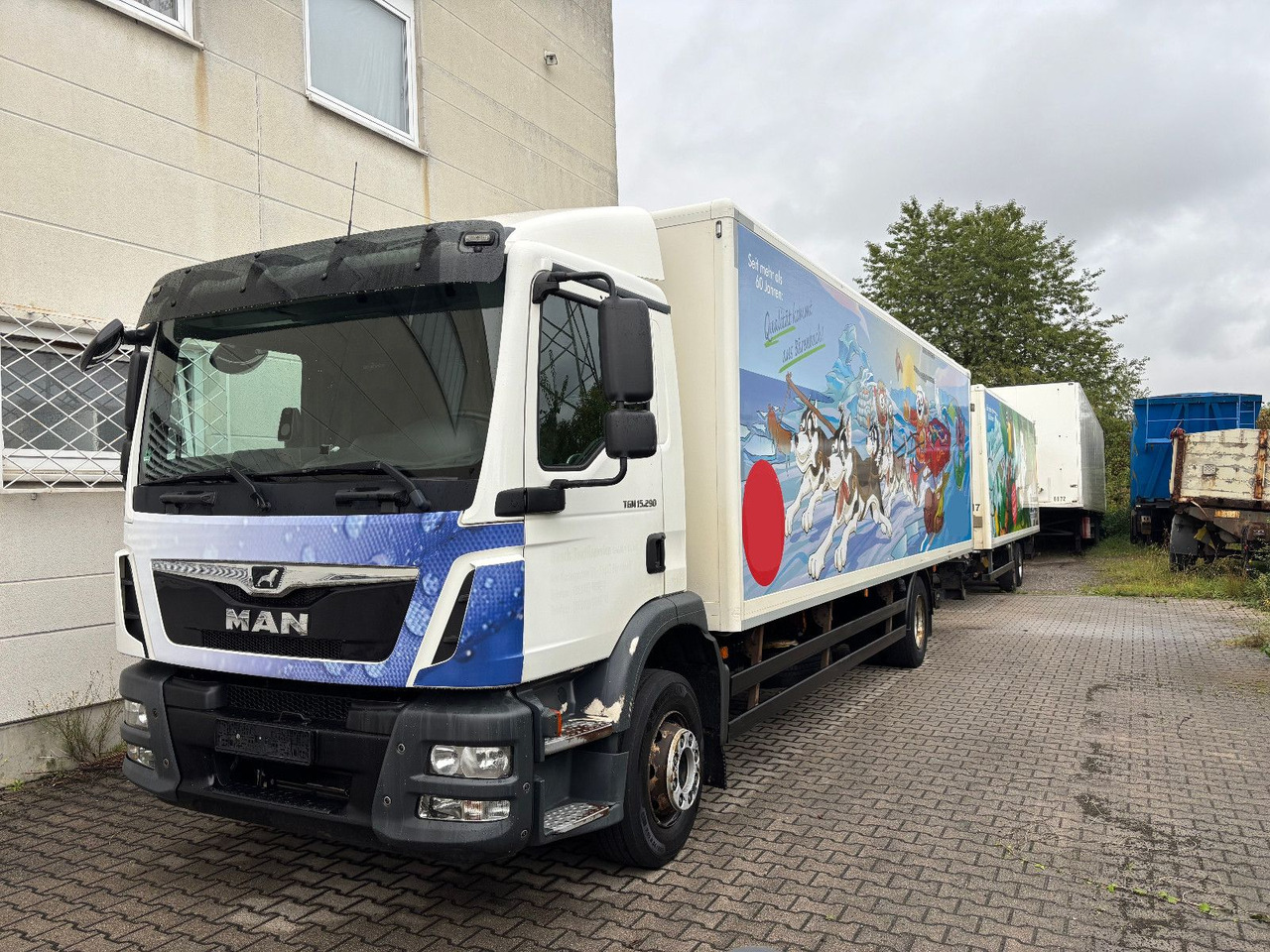 MAN TGM 15.290 kein 12.250 - شاحنة صندوقية: صورة 3 MAN TGM 15.290 kein 12.250 - شاحنة صندوقية: صورة 3