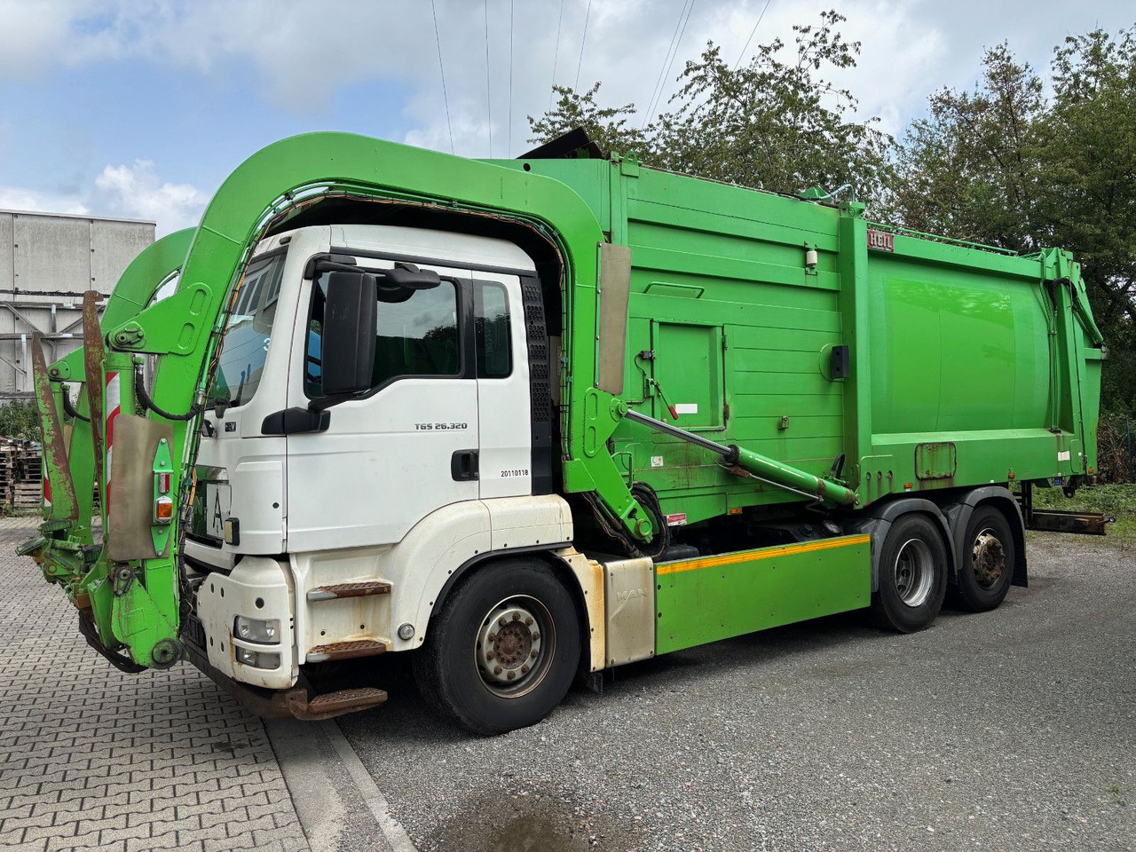 MAN TGS 26.320 EEV Heil Aufbau/Frontlader/Lift - شاحنة قمامة: صورة 2 MAN TGS 26.320 EEV Heil Aufbau/Frontlader/Lift - شاحنة قمامة: صورة 2