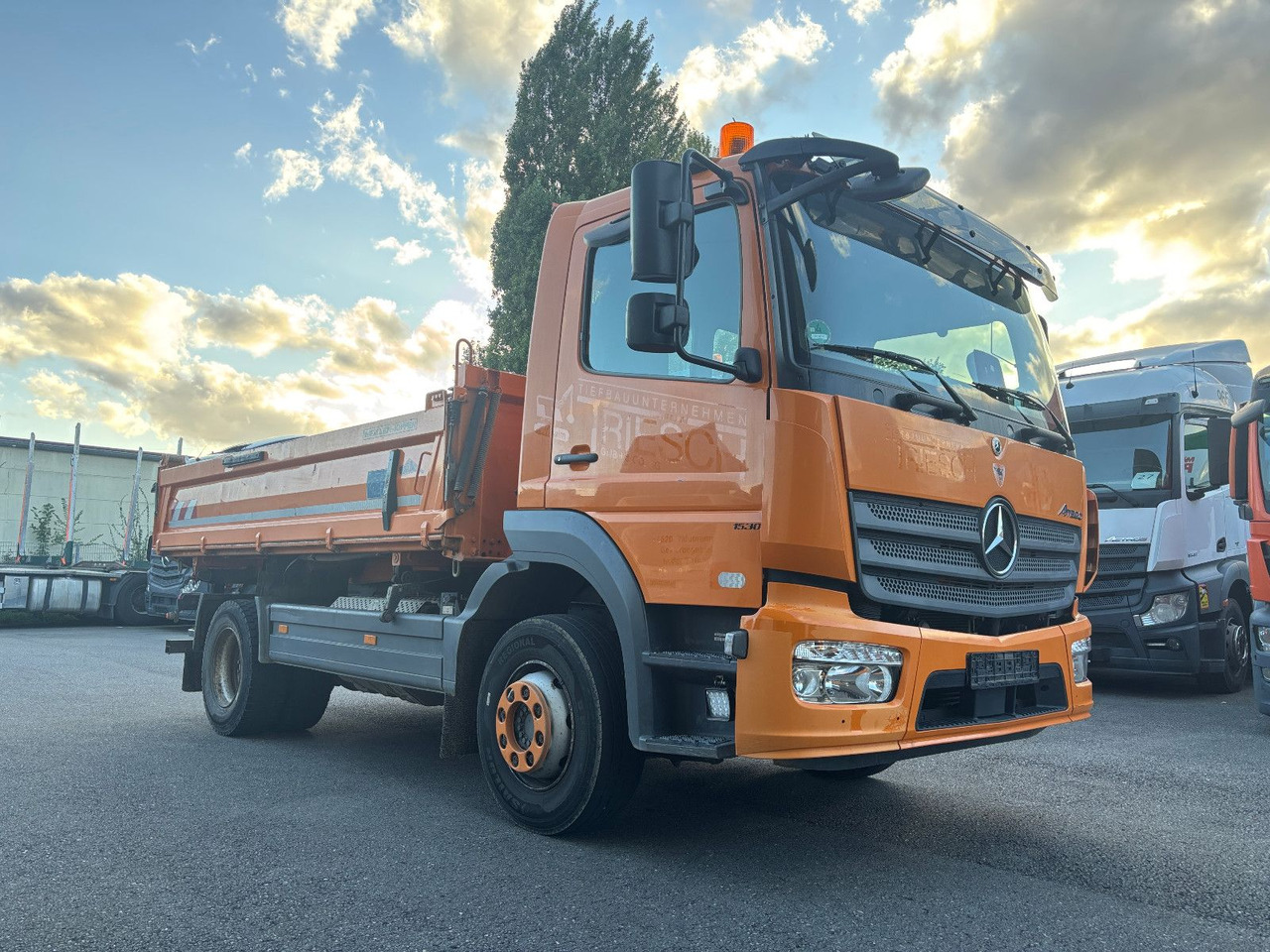 Mercedes-Benz Atego 1530 Blatt/Klima/Kamera - شاحنة قلاب: صورة 2 Mercedes-Benz Atego 1530 Blatt/Klima/Kamera - شاحنة قلاب: صورة 2