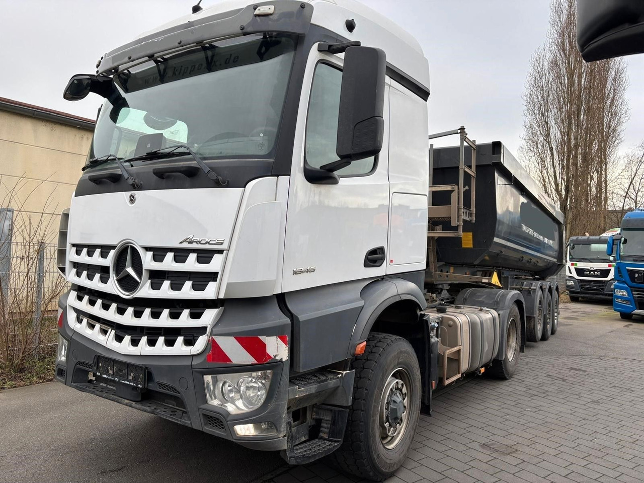 Mercedes-Benz MP V 1845 4x4/Retarder/Kipphydraulik - مقطورة السحب: صورة 2 Mercedes-Benz MP V 1845 4x4/Retarder/Kipphydraulik - مقطورة السحب: صورة 2