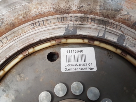 Claas Ares Arion 530, 640 Engine Flywheel Damper 0011113940, 11113940 - الحدافة: صورة 4 Claas Ares Arion 530, 640 Engine Flywheel Damper 0011113940, 11113940 - الحدافة: صورة 4