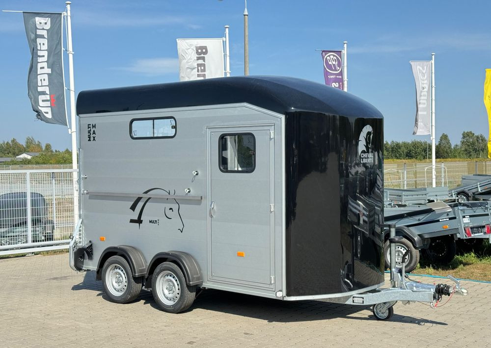 CHEVAL LIBERTÉ Cheval Liberte Multimax przyczepa na dwa konie | duża siodlarnia | drzwi boczne | 2600 kg DMC | 380×181 cm | ALUMINIOWA | Debon | dostawa | mocna i solidna | - عربة نقل خيل: صورة 1 CHEVAL LIBERTÉ Cheval Liberte Multimax przyczepa na dwa konie | duża siodlarnia | drzwi boczne | 2600 kg DMC | 380×181 cm | ALUMINIOWA | Debon | dostawa | mocna i solidna | - عربة نقل خيل: صورة 1