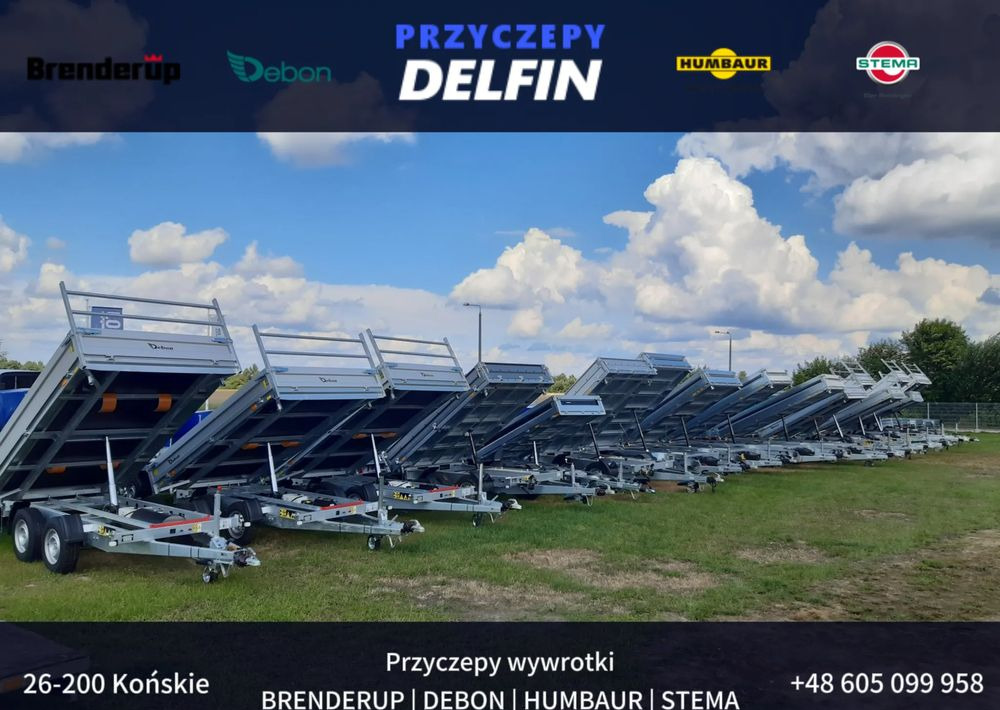 Debon PW 3.6 Electr. 360x180 cm 3.5T - مقطورة قلابة: صورة 3 Debon PW 3.6 Electr. 360x180 cm 3.5T - مقطورة قلابة: صورة 3