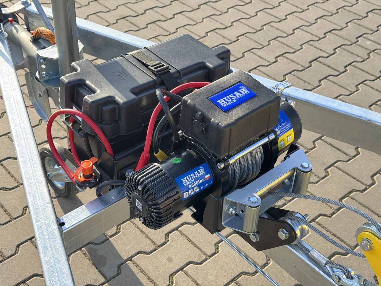 LORRIES TPB35-4925 + wciągarka elektryczna | 3500kg - مقطورة بكرة الكابل: صورة 2 LORRIES TPB35-4925 + wciągarka elektryczna | 3500kg - مقطورة بكرة الكابل: صورة 2