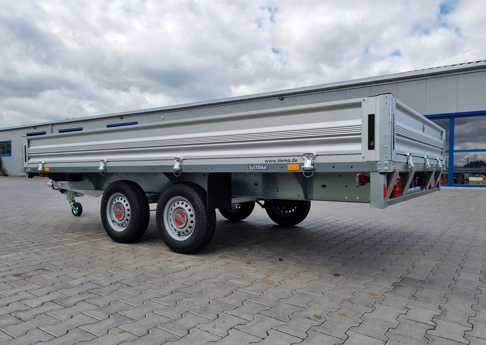 STEMA SH O2 27-40-20.2 - przyczepa skrzyniowa 401x203 cm 2,7T - مقطورات مسطحة: صورة 5 STEMA SH O2 27-40-20.2 - przyczepa skrzyniowa 401x203 cm 2,7T - مقطورات مسطحة: صورة 5