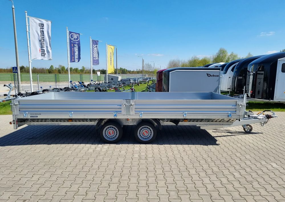 STEMA SHP O2 35-52-22.2 | 510x213 cm ALU 3,5T hamowana - مقطورات مسطحة: صورة 2 STEMA SHP O2 35-52-22.2 | 510x213 cm ALU 3,5T hamowana - مقطورات مسطحة: صورة 2