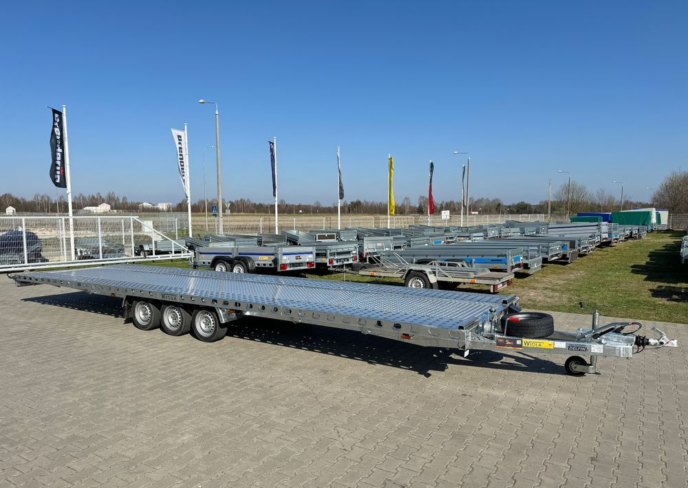 WIOLA Wiola L35G85 | 844x204 cm | 3500kg | wypełnienie blachą - مقطورة نقل اوتوماتيكي: صورة 1 WIOLA Wiola L35G85 | 844x204 cm | 3500kg | wypełnienie blachą - مقطورة نقل اوتوماتيكي: صورة 1