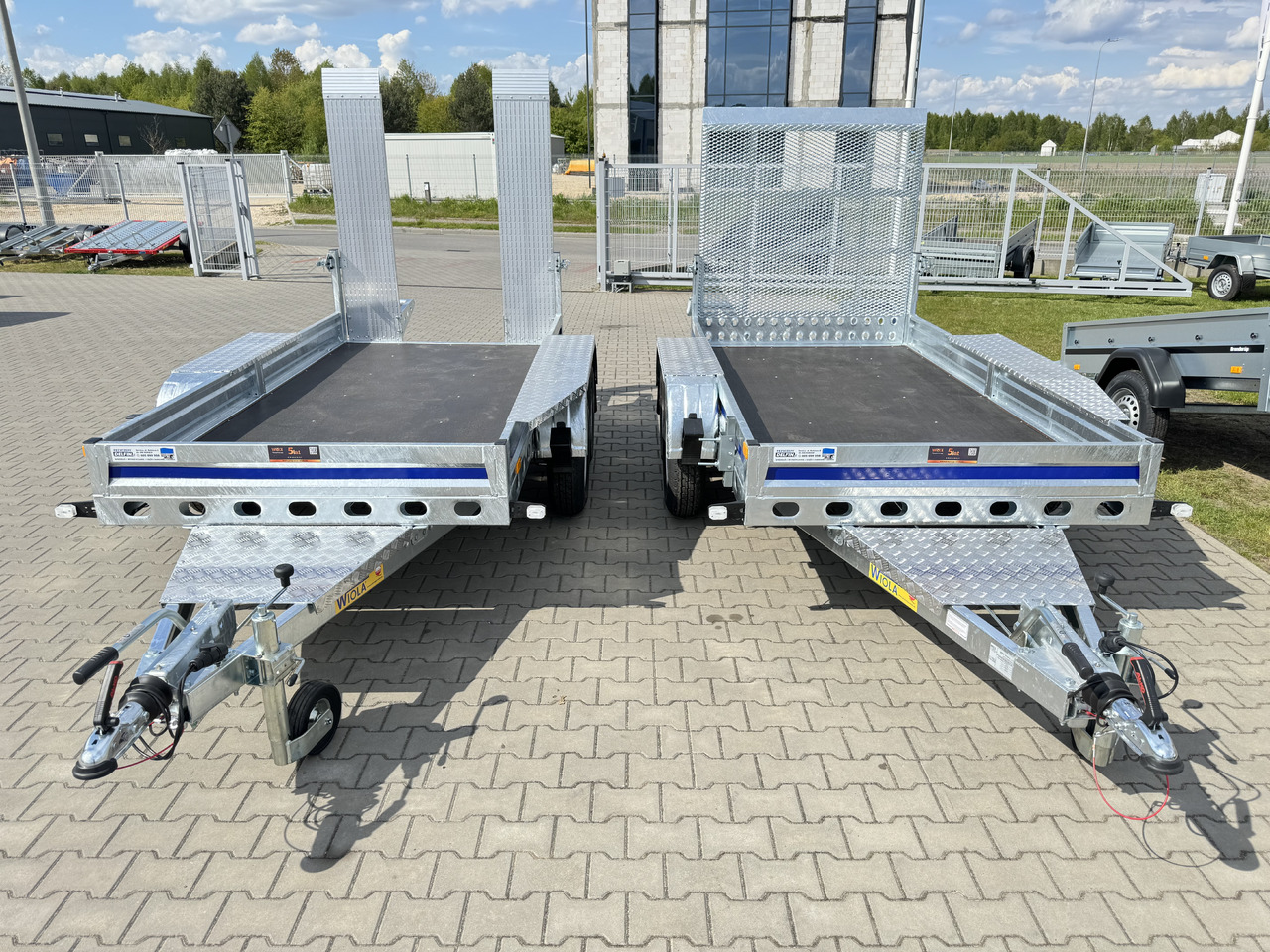 Wiola B2730 GVW 2700 kg machine transporter mini excavator 292x142 cm - مقطورة لنقل المعدات: صورة 3 Wiola B2730 GVW 2700 kg machine transporter mini excavator 292x142 cm - مقطورة لنقل المعدات: صورة 3