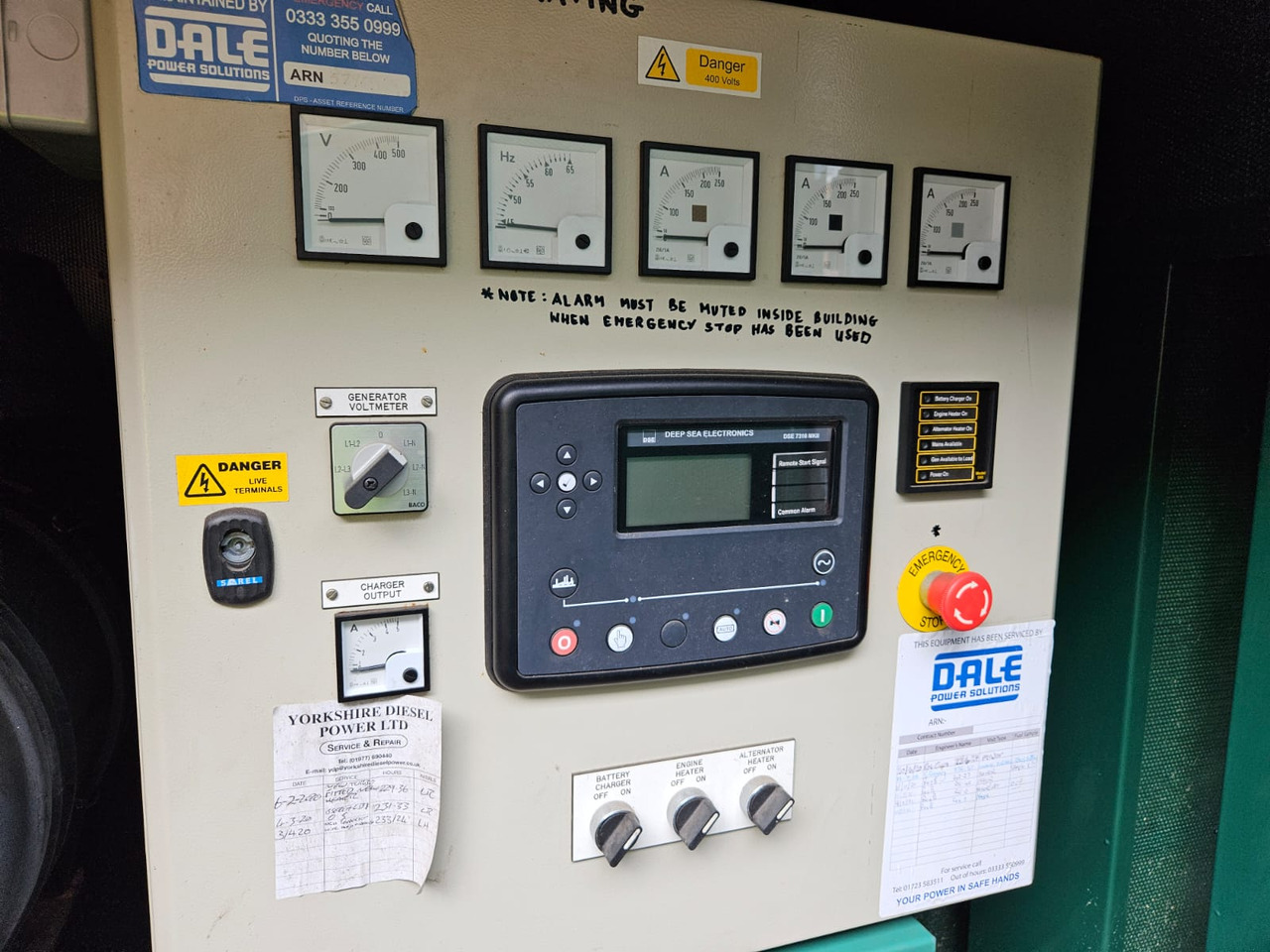 VOLVO TAD 720 GE DIESEL GENERATOR 120KW 150KVA 250 HOURS VOLVO TAD 720 GE DIESEL GENERATOR 120KW 150KVA 250 HOURS - أدوات ومعدات: صورة 5 VOLVO TAD 720 GE DIESEL GENERATOR 120KW 150KVA 250 HOURS VOLVO TAD 720 GE DIESEL GENERATOR 120KW 150KVA 250 HOURS - أدوات ومعدات: صورة 5