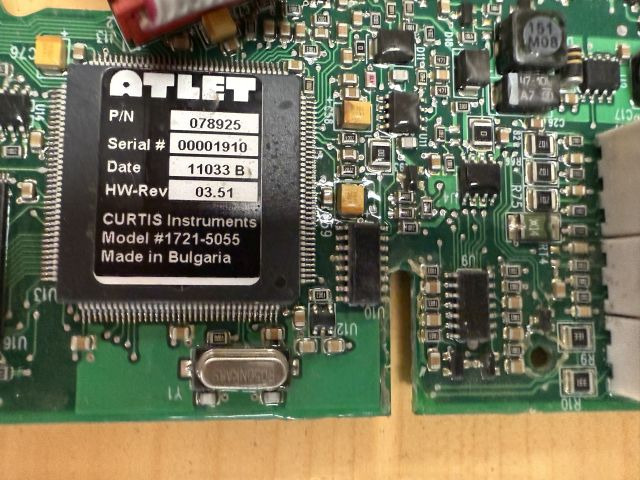 Atlet 078925 | Controlboard Tillerhead including display and keyboartd from PLP2 - النظام الكهربائي - معدات المناولة: صورة 4 Atlet 078925 | Controlboard Tillerhead including display and keyboartd from PLP2 - النظام الكهربائي - معدات المناولة: صورة 4