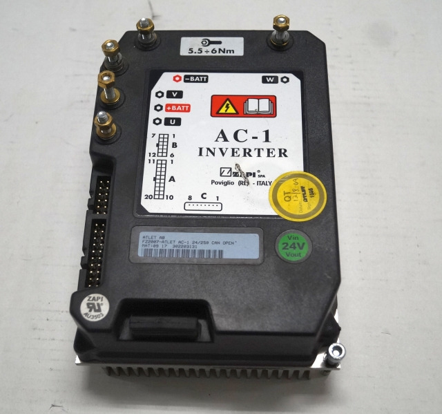 Atlet 302203131 | Rij regeling driving controller FZ 2007 ATLET AC-I 24/250 Can - وحدة إي سي يو - معدات المناولة: صورة 1 Atlet 302203131 | Rij regeling driving controller FZ 2007 ATLET AC-I 24/250 Can - وحدة إي سي يو - معدات المناولة: صورة 1