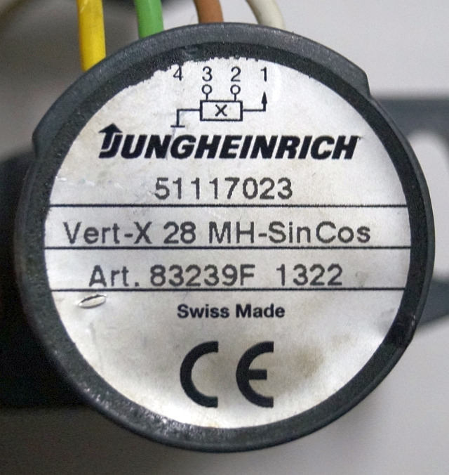 Jungheinrich 51117023 | Sinus Cosinus sensor steering - مستشعر - معدات المناولة: صورة 4 Jungheinrich 51117023 | Sinus Cosinus sensor steering - مستشعر - معدات المناولة: صورة 4