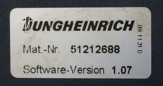 Jungheinrich 51159321 | Rij/hef regeling drive/lifting controller AS4814Ik Index - وحدة إي سي يو - معدات المناولة: صورة 5 Jungheinrich 51159321 | Rij/hef regeling drive/lifting controller AS4814Ik Index - وحدة إي سي يو - معدات المناولة: صورة 5