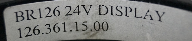 Linde 1263611500 | Monitoring display 24V sn. 257879 from P60 24V - لوحة العدادات - معدات المناولة: صورة 3 Linde 1263611500 | Monitoring display 24V sn. 257879 from P60 24V - لوحة العدادات - معدات المناولة: صورة 3