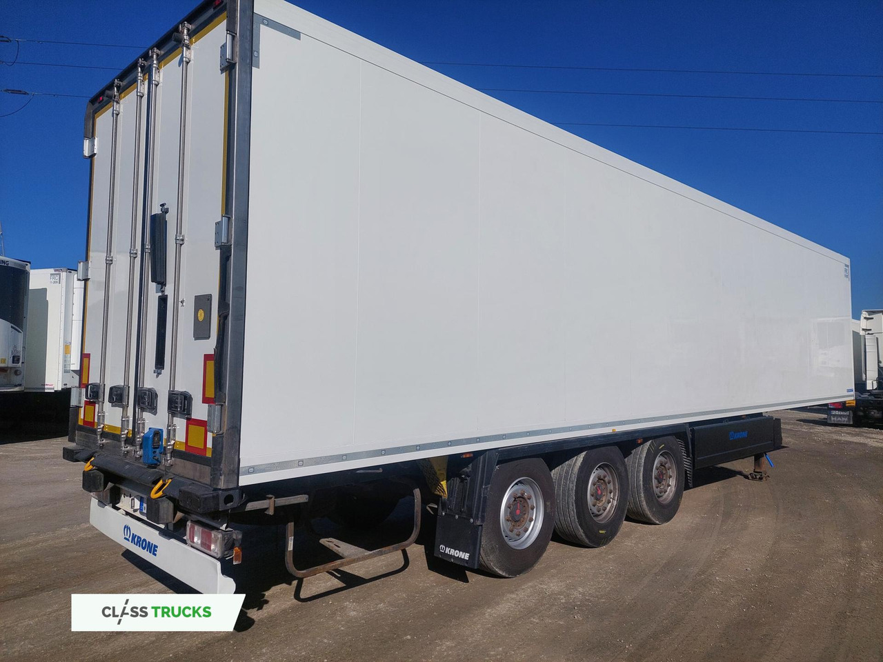 Krone SDR Double Deck Cool Liner FP45 ThermoKing SLXi 300 Lifting Axle - نصف مقطورة للتبريد: صورة 4 Krone SDR Double Deck Cool Liner FP45 ThermoKing SLXi 300 Lifting Axle - نصف مقطورة للتبريد: صورة 4