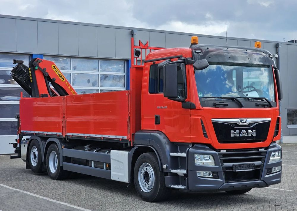 MAN MAN TGS 26.430 | Skrzynia + HDS Palfinger PK 22002 |6-krotne hydrauliczne przedłużenia | PILOT | Pneumatyka | - شاحنات مسطحة, شاحنة كرين: صورة 2 MAN MAN TGS 26.430 | Skrzynia + HDS Palfinger PK 22002 |6-krotne hydrauliczne przedłużenia | PILOT | Pneumatyka | - شاحنات مسطحة, شاحنة كرين: صورة 2