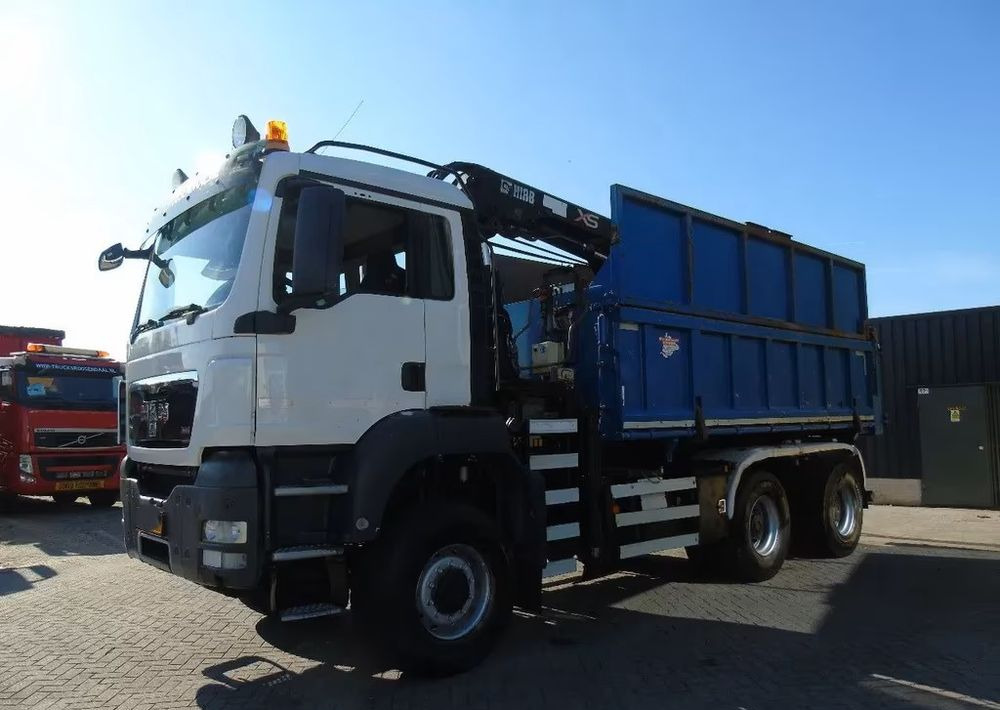 MAN TGS 26.400 6x6 – Wywrotka 3-stronna Meiller + Żuraw HIAB 166 E3 HIPRO – 429.222 km – Euro 4 - شاحنة قلاب, شاحنة كرين: صورة 2 MAN TGS 26.400 6x6 – Wywrotka 3-stronna Meiller + Żuraw HIAB 166 E3 HIPRO – 429.222 km – Euro 4 - شاحنة قلاب, شاحنة كرين: صورة 2