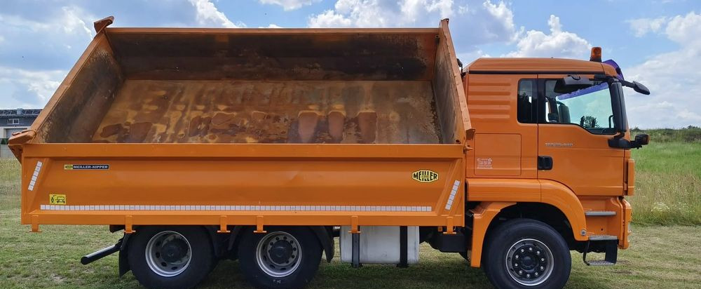 MAN TGS 26.440 | 6x4 | Retarder | Wywrotka Meiller trójstronna | Euro 5 | - شاحنة قلاب: صورة 4 MAN TGS 26.440 | 6x4 | Retarder | Wywrotka Meiller trójstronna | Euro 5 | - شاحنة قلاب: صورة 4