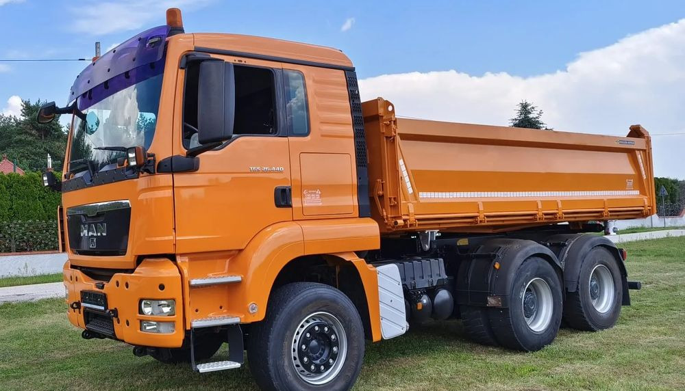 MAN TGS 26.440 | 6x4 | Retarder | Wywrotka Meiller trójstronna | Euro 5 | - شاحنة قلاب: صورة 5 MAN TGS 26.440 | 6x4 | Retarder | Wywrotka Meiller trójstronna | Euro 5 | - شاحنة قلاب: صورة 5