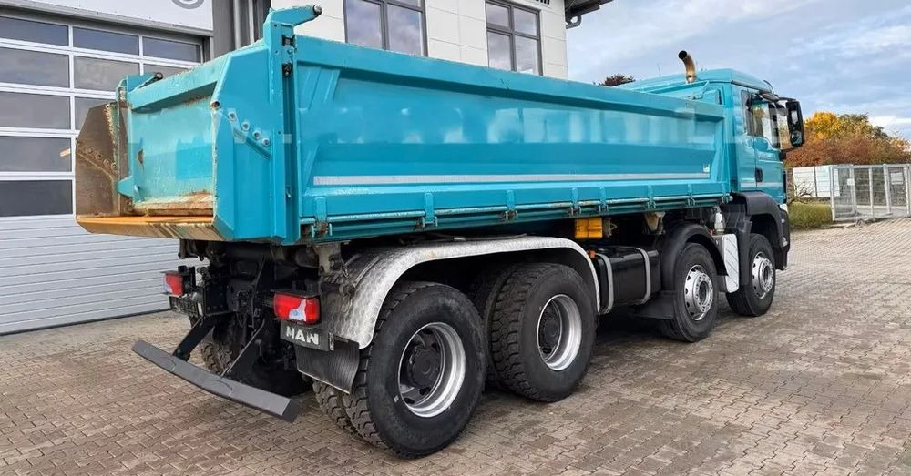 شاحنة قلاب MAN TGS 35.440 / Meiller 3-stronny wywrotka / Bordmatik / 8x4 / Euro5: صورة 6 شاحنة قلاب MAN TGS 35.440 / Meiller 3-stronny wywrotka / Bordmatik / 8x4 / Euro5: صورة 6