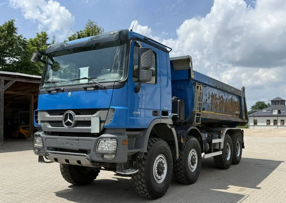 Mercedes-Benz Actros 4141AK 8x8 | Wywrotka Meiller | TELLIGENT z sprzęgłem system stabilizacji jazdy | Euro 5 - شاحنة قلاب: صورة 1 Mercedes-Benz Actros 4141AK 8x8 | Wywrotka Meiller | TELLIGENT z sprzęgłem system stabilizacji jazdy | Euro 5 - شاحنة قلاب: صورة 1