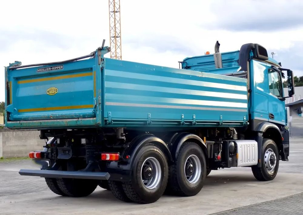 شاحنة قلاب Mercedes-Benz Arocs 2648 LK  | Meiller | Bormatik | Euro 6c |Trójstronny wywrot | 6x6 |: صورة 13