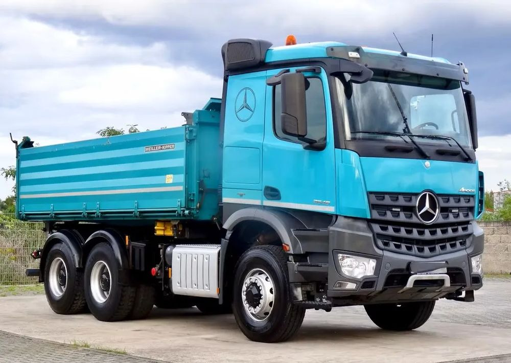Mercedes-Benz Arocs 2648 LK | Meiller | Bormatik | Euro 6c |Trójstronny wywrot | 6x6 | - شاحنة قلاب: صورة 4 Mercedes-Benz Arocs 2648 LK | Meiller | Bormatik | Euro 6c |Trójstronny wywrot | 6x6 | - شاحنة قلاب: صورة 4