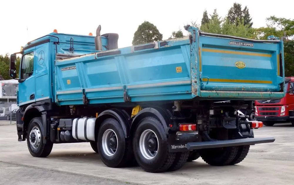 شاحنة قلاب Mercedes-Benz Arocs 2648 LK  | Meiller | Bormatik | Euro 6c |Trójstronny wywrot | 6x6 |: صورة 14