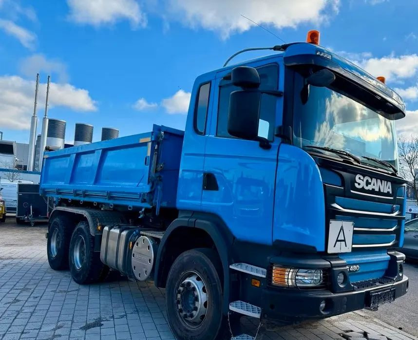 Scania G 480 6x4 |Wywrotka trójstronna Dautel | Bordmatik | Euro 5 | Retarder | Klima | Napęd na tylną oś - شاحنة قلاب: صورة 2 Scania G 480 6x4 |Wywrotka trójstronna Dautel | Bordmatik | Euro 5 | Retarder | Klima | Napęd na tylną oś - شاحنة قلاب: صورة 2