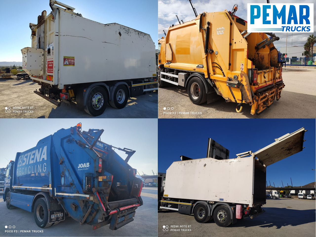 CONTENEDORES BASURERO COMPACTADOR / RECOLECTOR - أدوات ومعدات: صورة 1 CONTENEDORES BASURERO COMPACTADOR / RECOLECTOR - أدوات ومعدات: صورة 1
