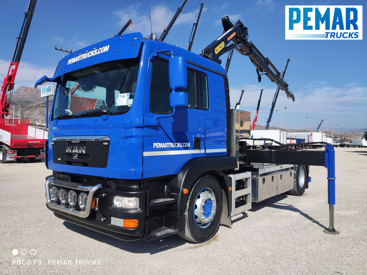 MAN TGM 18.290 GRUA MULTILIFT - شاحنة برافعة خطافية, شاحنة كرين: صورة 1 MAN TGM 18.290 GRUA MULTILIFT - شاحنة برافعة خطافية, شاحنة كرين: صورة 1