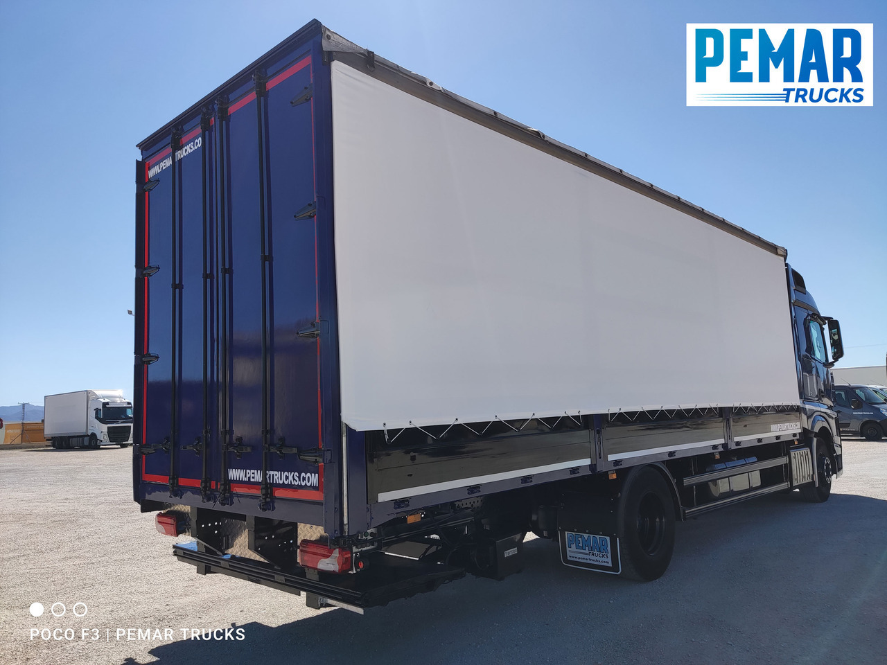 MERCEDES-BENZ ACTROS 1836 SEMITAUTLINER 18T - شاحنة ذات ستائر جانبية: صورة 5 MERCEDES-BENZ ACTROS 1836 SEMITAUTLINER 18T - شاحنة ذات ستائر جانبية: صورة 5