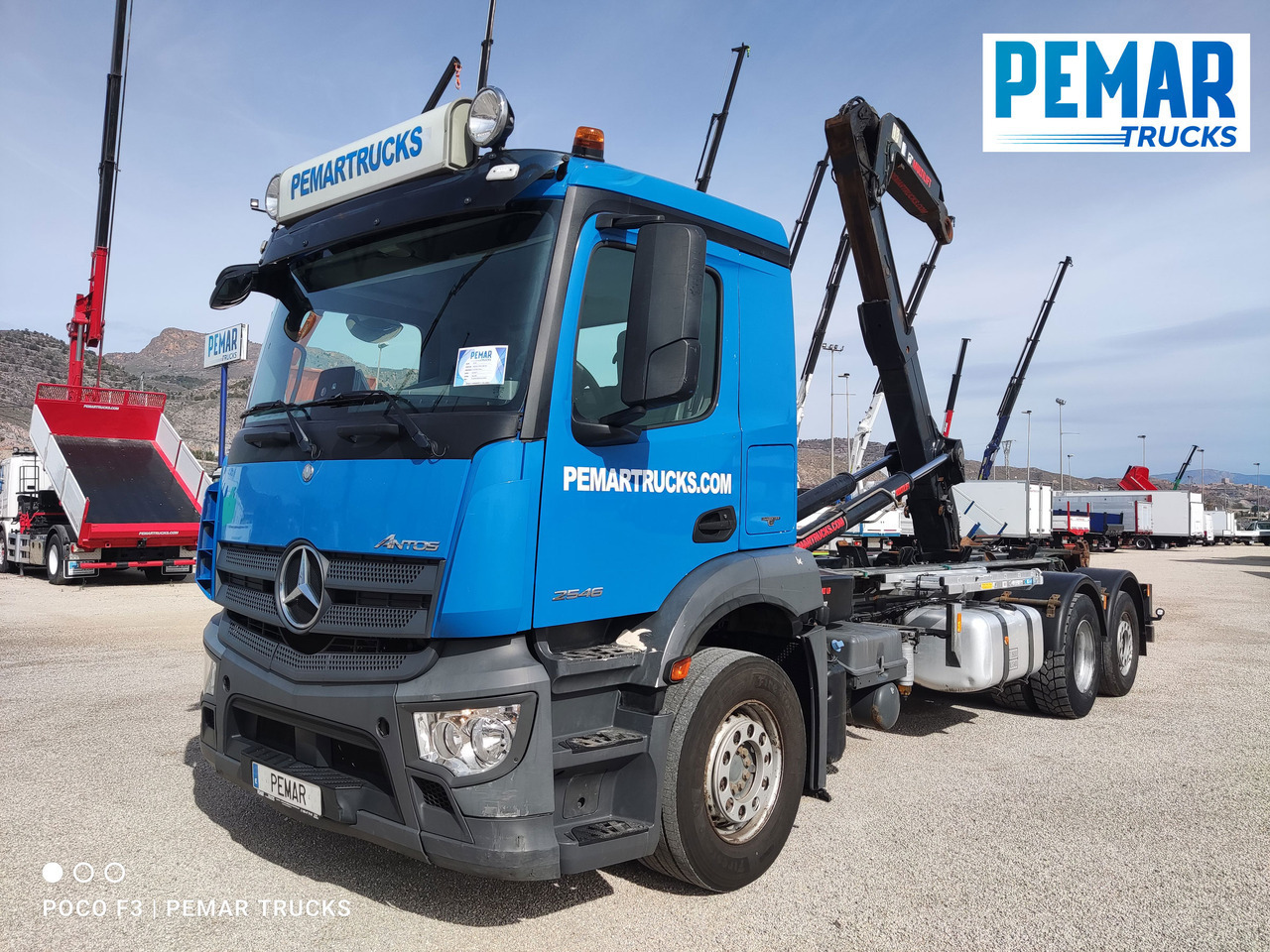 MERCEDES-BENZ ANTOS 2546 6X2 MULTILIFT - ناقلة حاويات/ شاحنة حاويات: صورة 1 MERCEDES-BENZ ANTOS 2546 6X2 MULTILIFT - ناقلة حاويات/ شاحنة حاويات: صورة 1