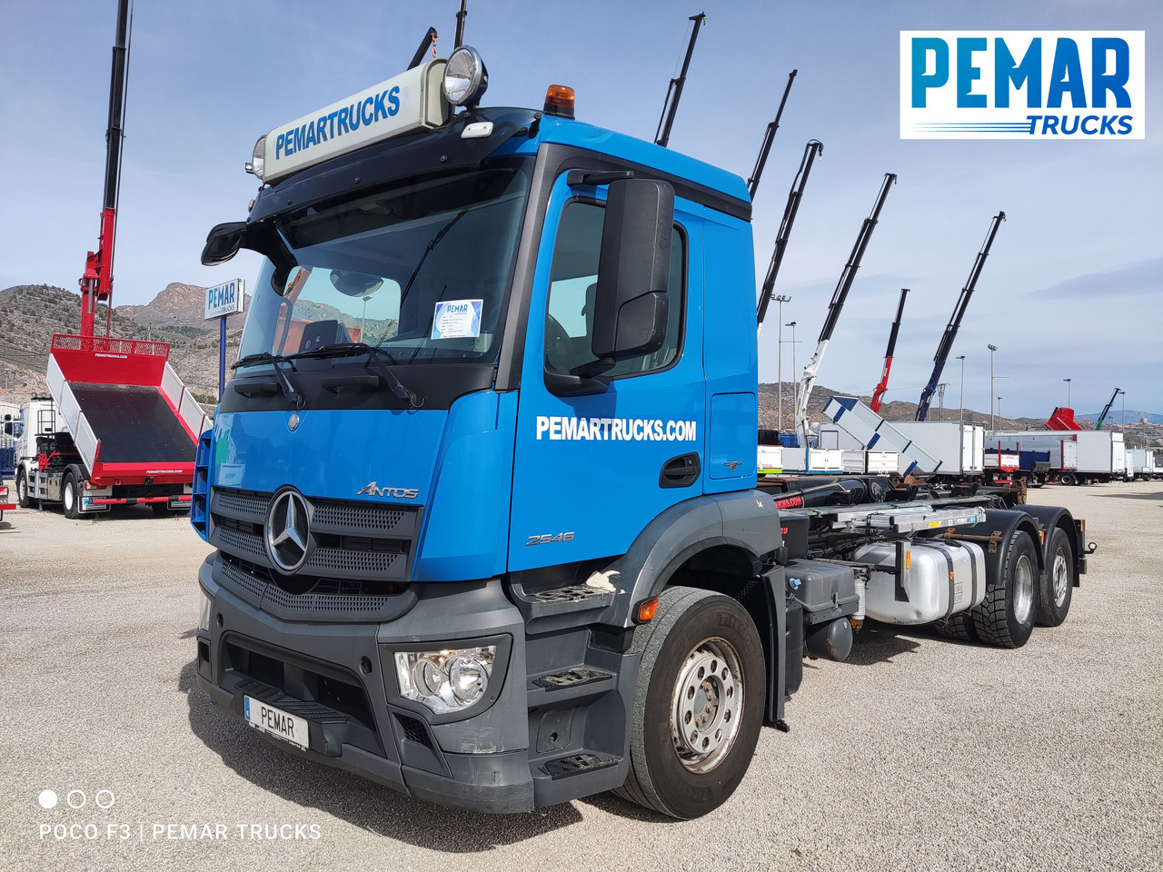 MERCEDES-BENZ ANTOS 2546 6X2 MULTILIFT - ناقلة حاويات/ شاحنة حاويات: صورة 2 MERCEDES-BENZ ANTOS 2546 6X2 MULTILIFT - ناقلة حاويات/ شاحنة حاويات: صورة 2