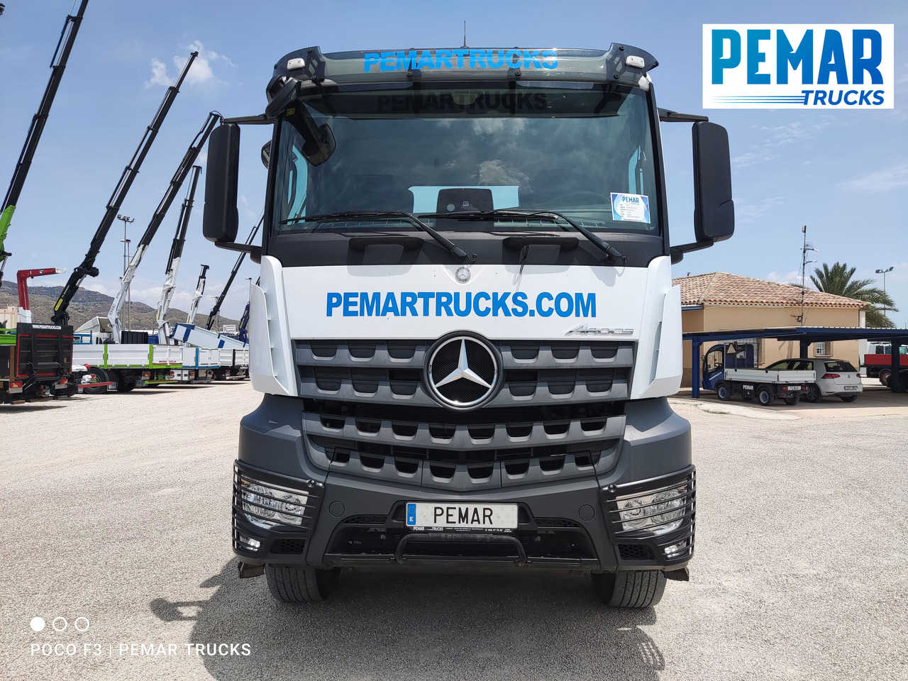 MERCEDES-BENZ AROCS 1845 PORTACONTENEDOR CADENAS - شاحنة لودر انزلاقي: صورة 3 MERCEDES-BENZ AROCS 1845 PORTACONTENEDOR CADENAS - شاحنة لودر انزلاقي: صورة 3
