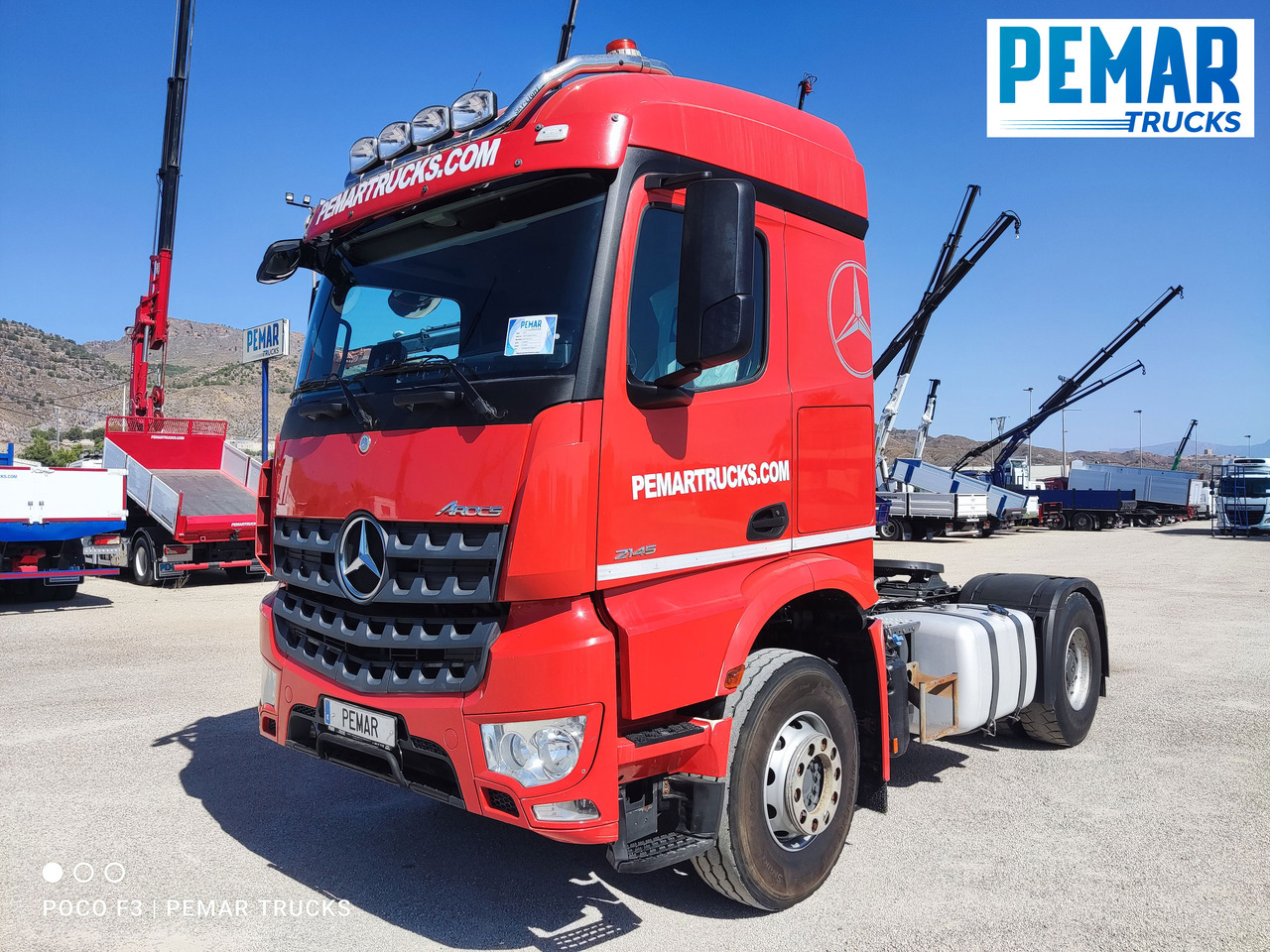 MERCEDES-BENZ AROCS 2145 TRACTORA EQUIPO HIDRAULICO - رأس تريلا: صورة 1 MERCEDES-BENZ AROCS 2145 TRACTORA EQUIPO HIDRAULICO - رأس تريلا: صورة 1