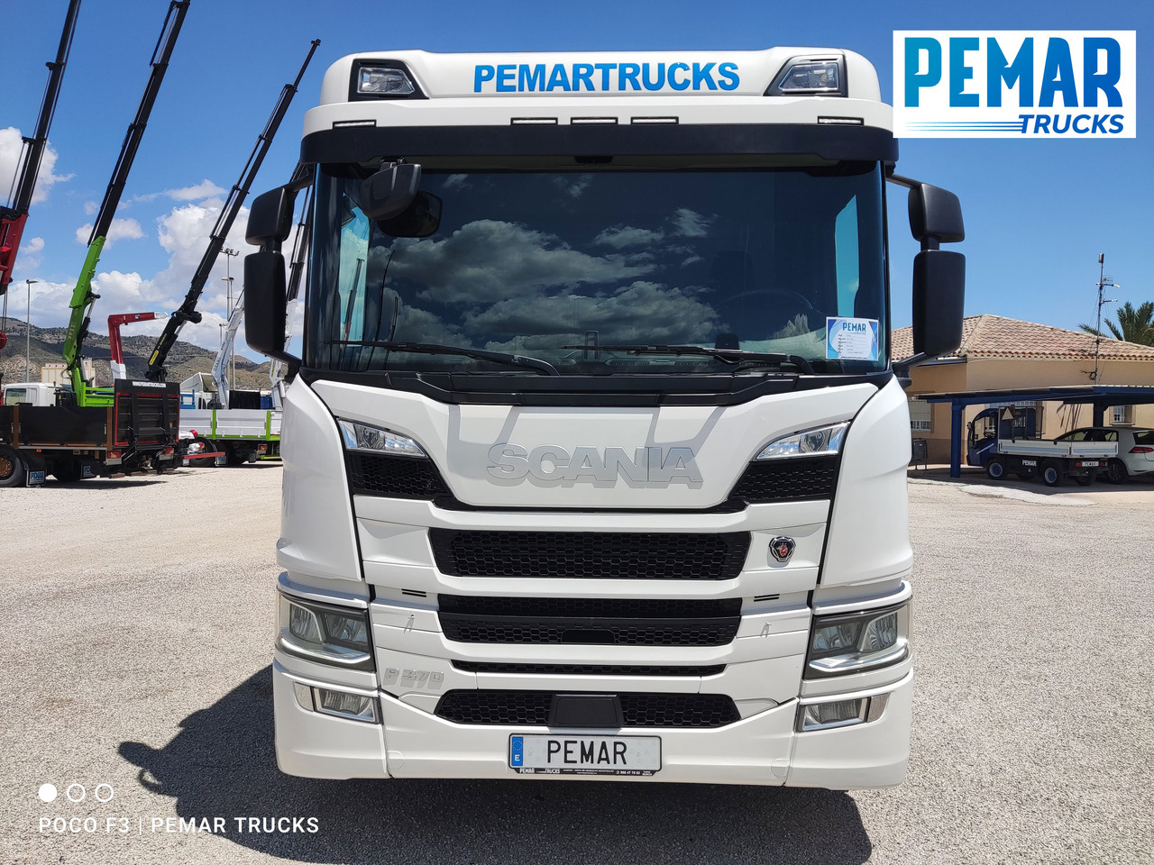 SCANIA P 370 4X2 GRUA CAJA FIJA - شاحنات مسطحة, شاحنة كرين: صورة 3 SCANIA P 370 4X2 GRUA CAJA FIJA - شاحنات مسطحة, شاحنة كرين: صورة 3